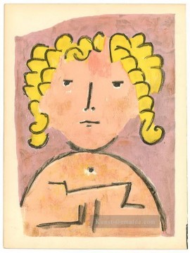 Kopf eines Kindes Abstrakter Expressionismusus Ölgemälde